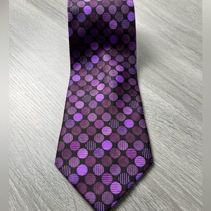 Bijoux Terner Tie Geometric Men's Genuine Silk NeckTie